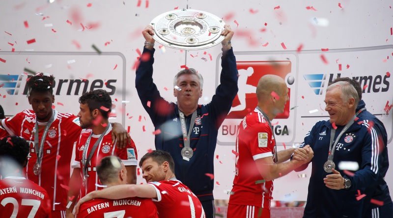 Bayern and Ancelotti celebrate the Bundesliga as deserved - Carlo Ancelotti
